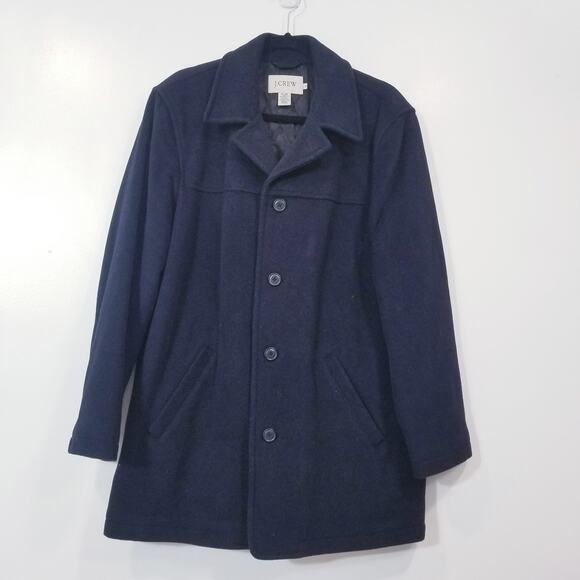 J. Crew Wool Blend Men Coat - Picture 1 of 9